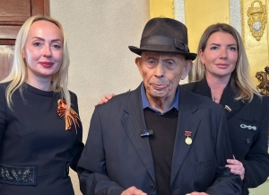 Ветерану войны Алексею Ласурия присвоено звание почетного гражданина Сочи