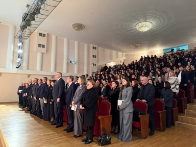 Отчётная научно-практическая конференция, посвященная итогам 2025 года, проходит в АГУ