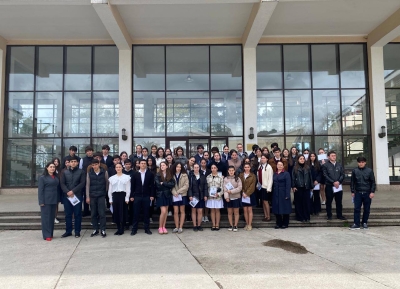 Азанааҭхырхарҭатә лингвистикатә викторина мҩаԥыргеит Аԥснытәи аҳәынҭқарратә университет аҿы