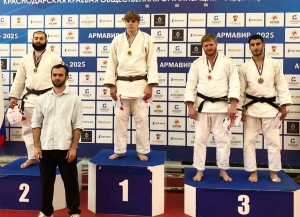 Инал Гаделия завоевал бронзовую медаль на чемпионате ЮФО по дзюдо в Армавире