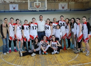 Команда «Крылья Абхазии» стала чемпионом республики по баскетболу среди женских команд