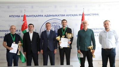 В Абхазии подвели итоги чемпионата республики по домино