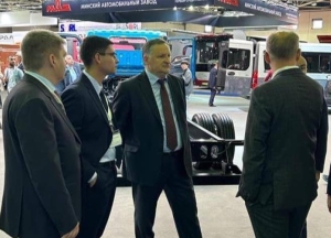 Мэр Сухума посетил выставку Сomtrans 2023 в Москве