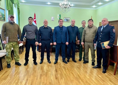 Начальник ГСО Дмитрий Дбар наградил сотрудников МВД за плодотворное и эффективное межведомственное взаимодействие