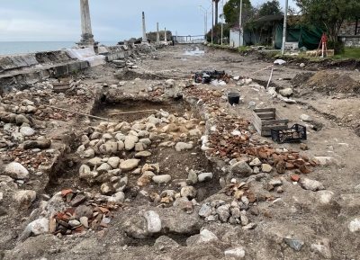 Амаҭәар ҿыцқәа ԥшаауп археологиатә жрақәа ахьымҩаԥысуа Аҟәа амшын аԥшаҳәаҿы