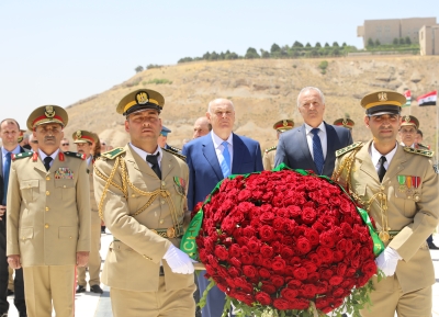 Официальный визит президента Аслана Бжания в Сирию - день первый