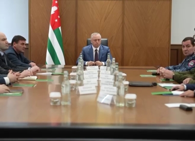 Президент Бадра Гунба провёл внеочередное заседание Совета безопасности Республики Абхазия