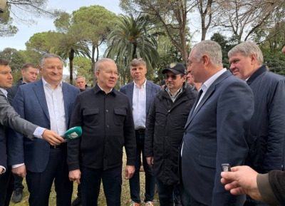 Аҟәа, Диоскураа рыԥшаҳәаҿы аиҭашьақәыргыларатә усурақәа рымҩаԥысшьа гәарҭеит Башкортосҭанынтәи иааз аделегациа