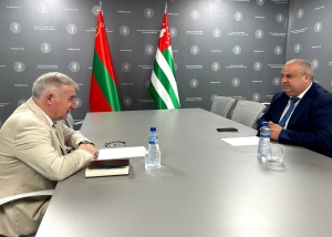 Одиссей Бигвава встретился с официальным представителем ПМР Гарри Купалба