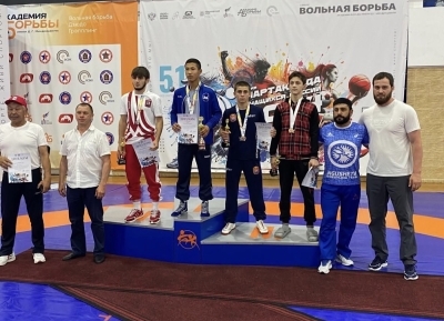 Никита Лежьиа Урыстәыла аҵаҩцәа XII Рыспартакиада аҿы зхы иақәҭу аиқәԥара азы аџьазтә медал аиура даԥсахеит.