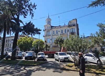 В Сухуме продолжаются работы по благоустройству города   