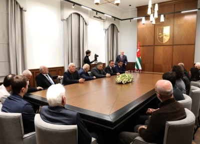 Аҳәынҭқарра Ахада Иусбарҭаҿы аҳәынҭқарратә ҳамҭақәа ранашьара иазку аныҳәатә церемониа мҩаԥысит.