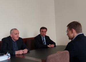 Александр Анкваб и замминистра финансов РФ Алексей Сазанов обсудили перспективы двустороннего сотрудничества