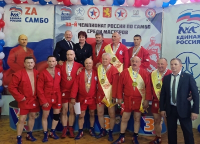 Борис и Алиас Багателия стали чемпионами России по самбо