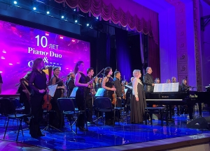 Юбилейный концерт Piano Duo &amp; Orchestra прошел в филармонии