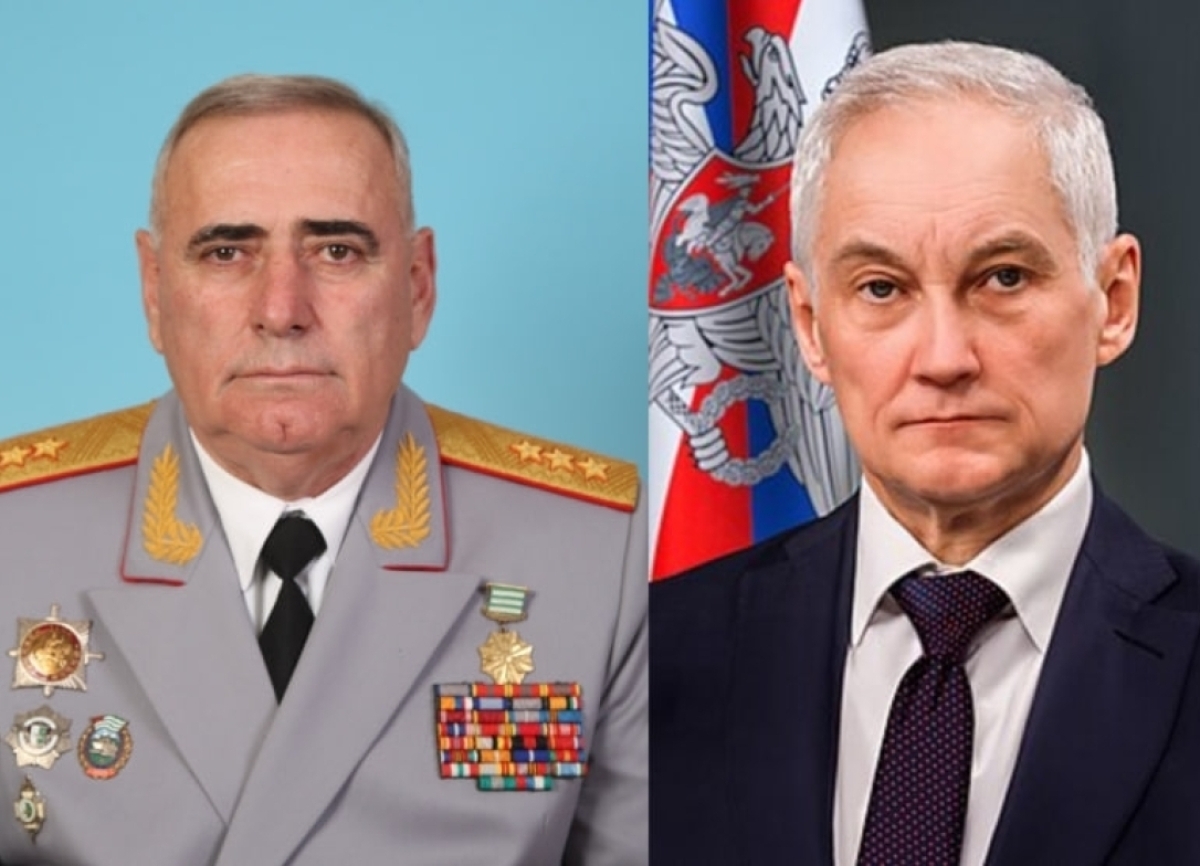 Белоусов провел переговоры с министром обороны Абхазии   