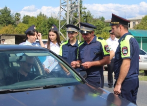 Акция «Неделя безопасности дорожного движения» проходит в Галском районе