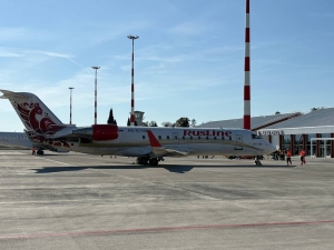 Первый в этом году рейс из Ханты-Мансийска прибыл в аэропорт Сухума