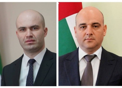 Лаша Ашуба поздравил председателя СГБ Дмитрия Дбар с профессиональным праздником