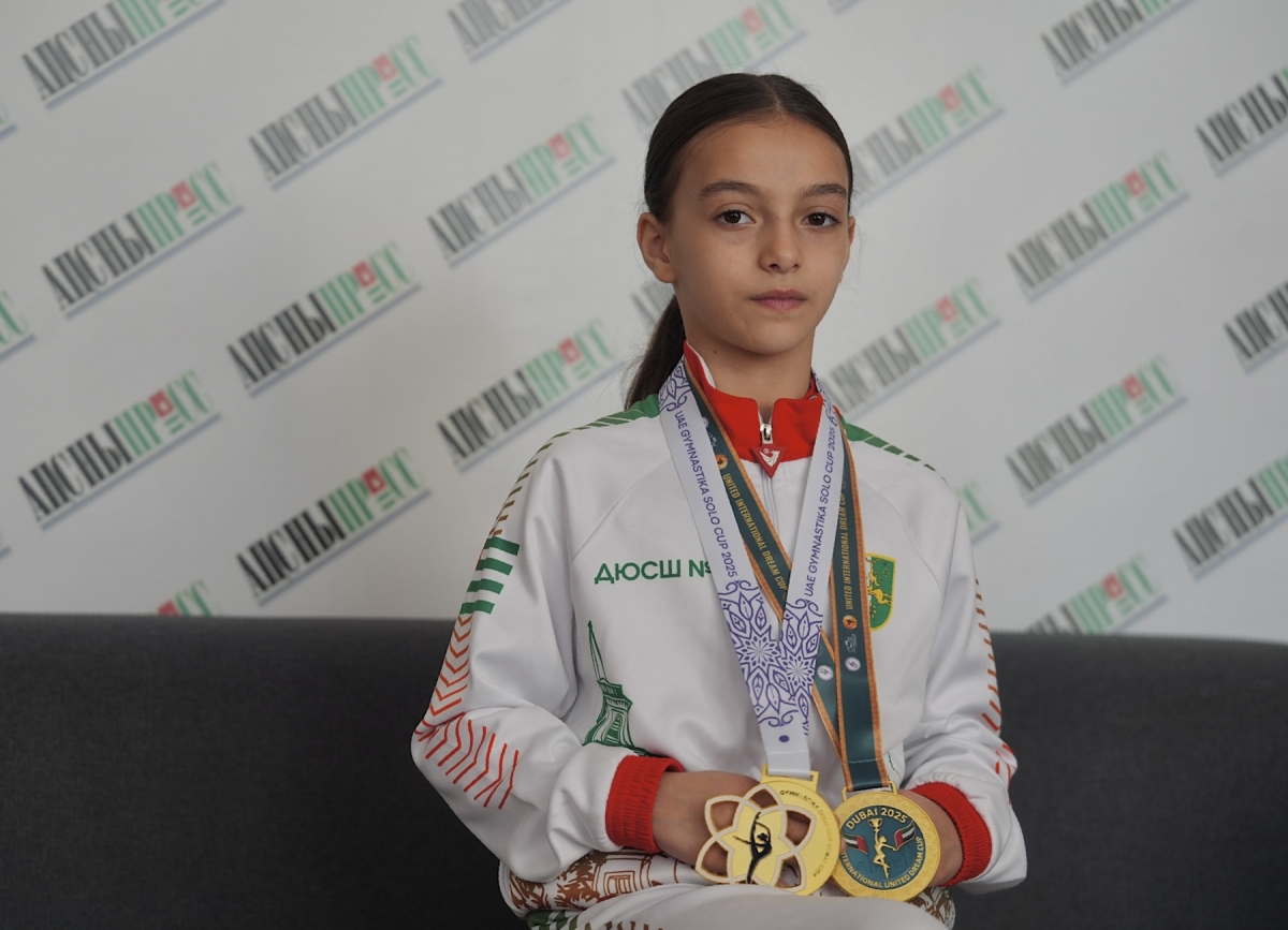 Юная гимнастка Мария Пилия мечтает нести на Олимпиаде флаг Абхазии под гимн родной страны