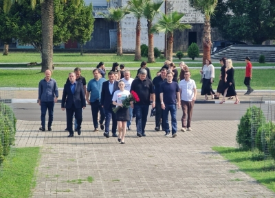 Беслан Бигвава принял участие в мероприятиях, посвященных памяти пропавших без вести