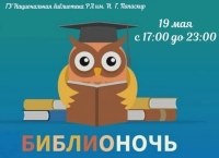 19 мая в Национальной библиотеке будет проходить ежегодная акция «Библионочь»