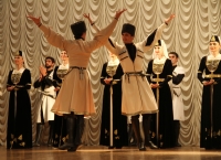 Ансамбль «Ерцахә» Аԥснытәи аҳәынҭқарратә филармониа аҿы аҳасабырбатә концерт мҩаԥнагеит.