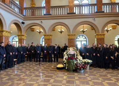 В Сухуме простились с государственным и общественным деятелем, писателем Владимиром Зантариа