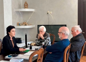 Акультура Аминистрра аҿы Ацәыргақәҵатә зал Хада аҿы иҟалаз абылра иацәынхаз асахьақәа реиҭашьақәыргылара иадҳәалоу азҵаарақәа ирылацәажәеит.